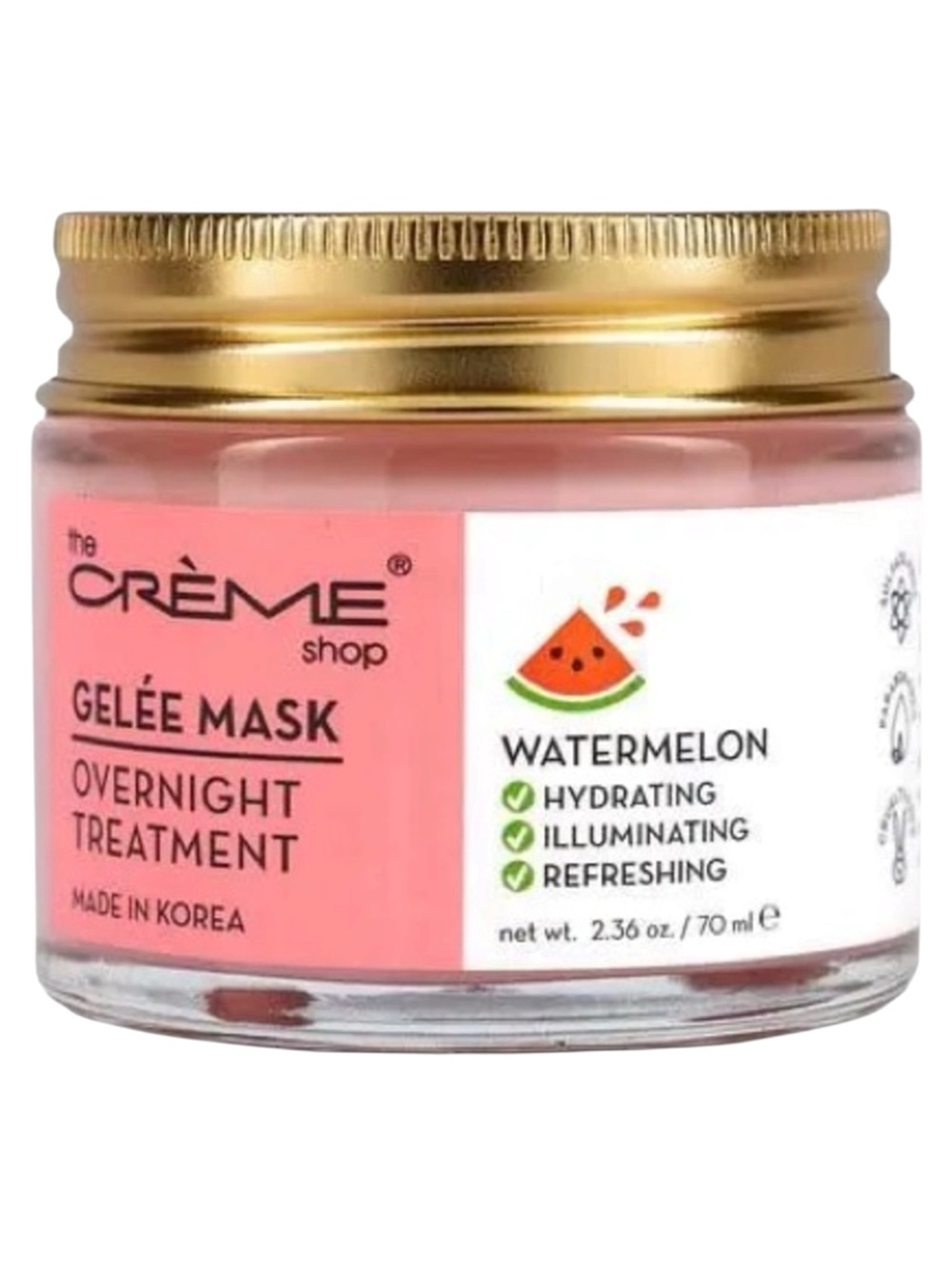 The Creme Shop Korean Skincare Gelee Mask Overnight Treatment in Watermelon
